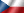 Bandera de Republica Checa