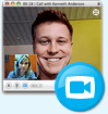 Video llamda Skype